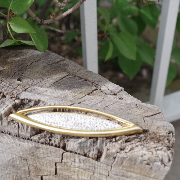 High End A Jennifer Moore Genuine Crystal Brooch From 1965 - Picture 7 of 8